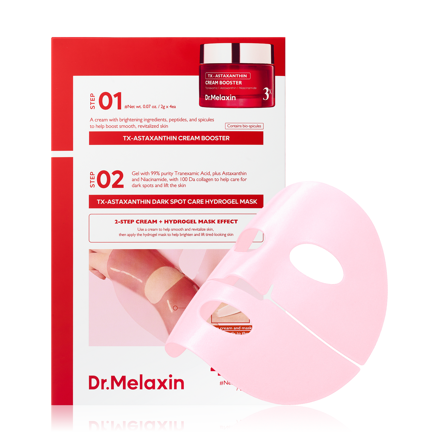 TX Astaxanthin Dark Spot Care Hydrogel Mask 4EA